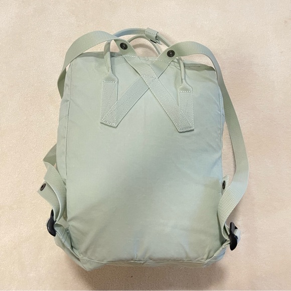 Mint Green Fjallraven Original Size Kanken Backpack - Picture 5 of 8